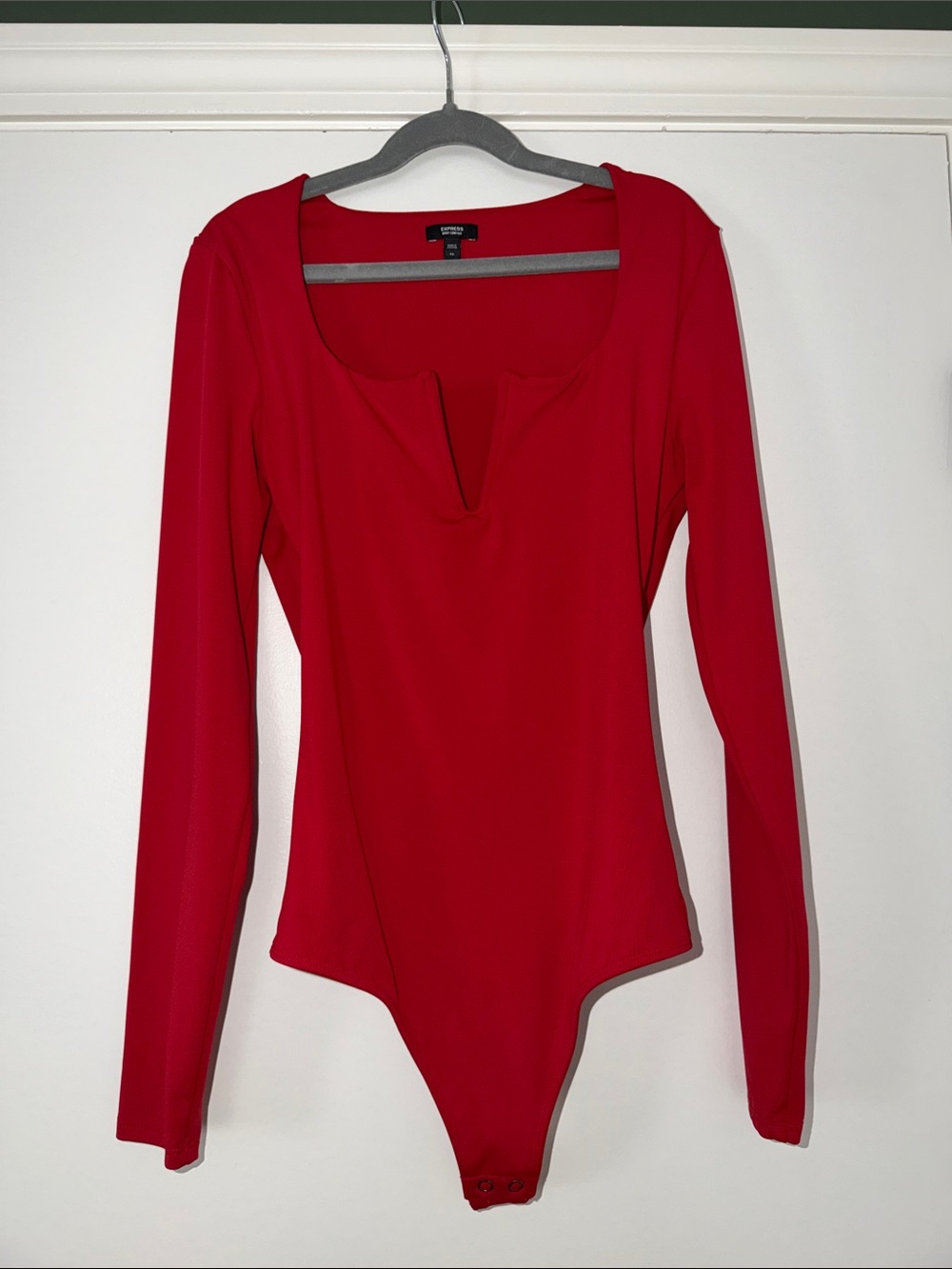 Red Body Contour Bodysuit